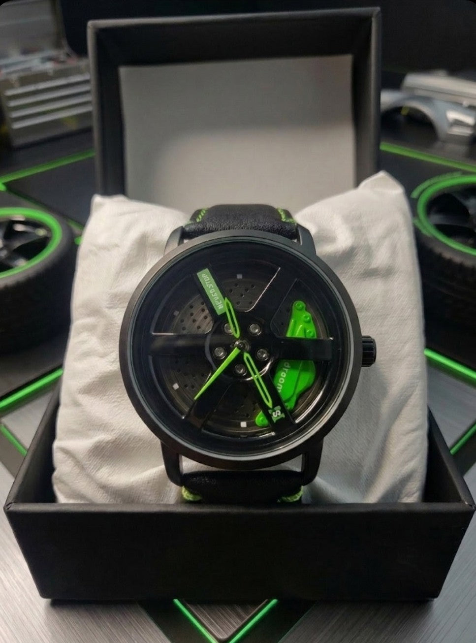 Never Stop Racing-Inspired Sport Wristwatch for Men